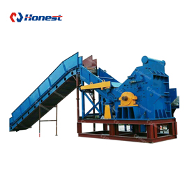 Horizontal Metal Hammer Crusher